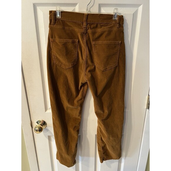 marine layer pants Womens 28 Corduroy Straight cropped stretch preppy Vintage - Picture 5 of 9